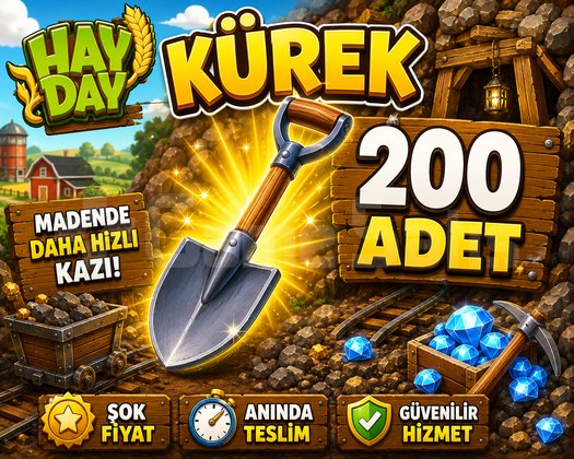 200 Adet Kürek Hemen Teslim