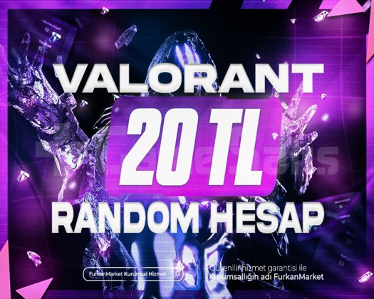 UVİP++ 20TL++ VALORANT RANDOM HESAP