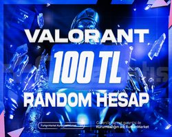 UVİP++ 100TL++ VALORANT RANDOM HESAP