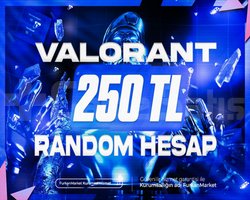 UVİP++ 250TL++ VALORANT RANDOM HESAP
