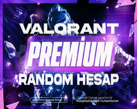 UVİP++ PREMİUM++ VALORANT RANDOM HESAP