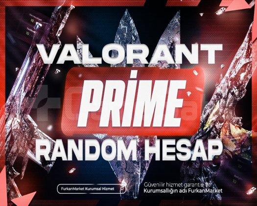 UVİP++ PRİME++ VALORANT RANDOM HESAP