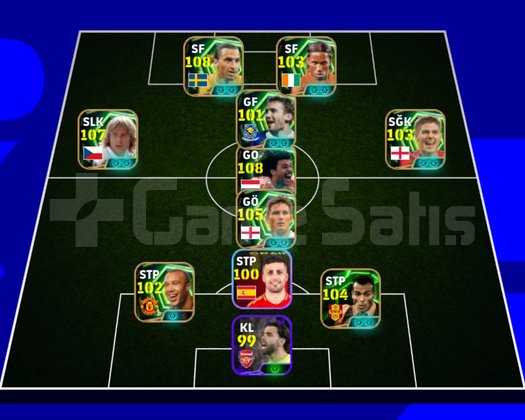 3200KG+ | 109 İbra |107Nedved |108 Gullit