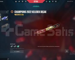 CHAMPIONS 22 KELEBEK PLAT 3 MAINLIK