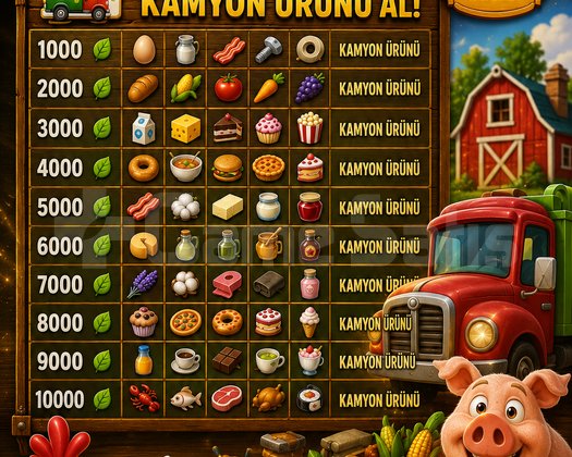 2000 Adet Kamyon Ürünü