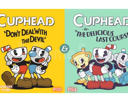 CUPHEAD + DLC THE DELİCİOUS LAST COURSE PS5/PS4