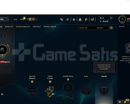 30 LVL EUW UNRANKED | 20K+ MAVİ ÖZ | 10x HEXTECH +