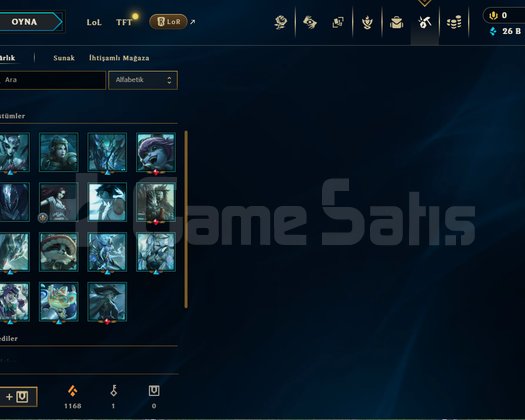 LOL EU WEST 70 WIN RATE HANDMADE EMERALD 4  26K ÖZ