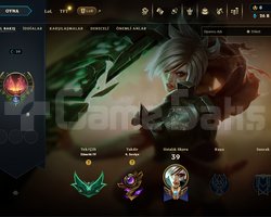 LOL EU WEST 70 WIN RATE HANDMADE EMERALD 4 26K ÖZ