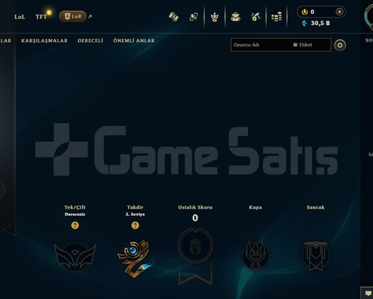 33 LVL EUW UNRANKED | 30K+ MAVİ ÖZ | 12x HEXTECH