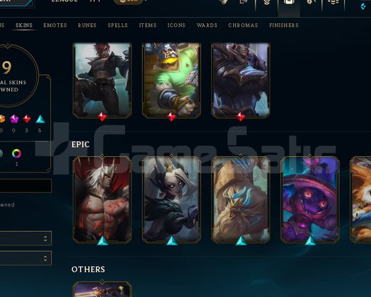 güzel skinli lol hesabı