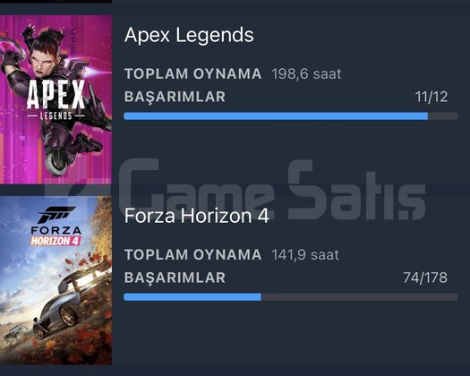 Satılık steam hesabı