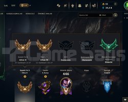 Lol 232 Lvl 141 Skinli Mmrı Yüksek Hesap