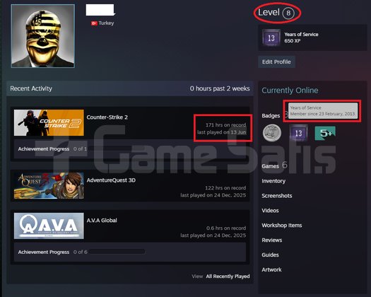 ANINDA TESLİM | 4 MADALYA | 171 SAAT | FACEIT