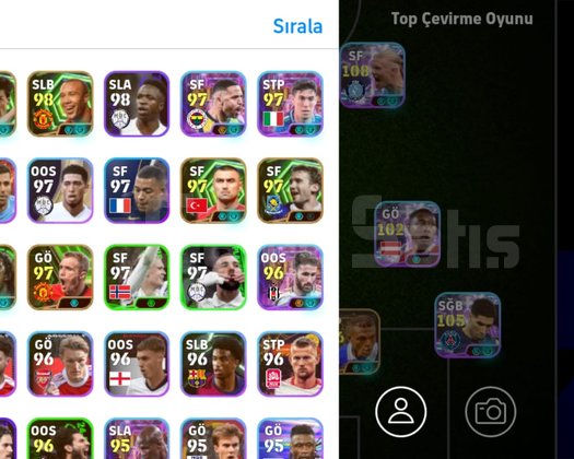 EFOOTBALL HESABI 3245 KOLLEKTİF GÜÇ