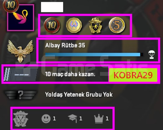 FACEİT+ 4 MADALYA 90 WİN 291 SAAT SEÇKİN
