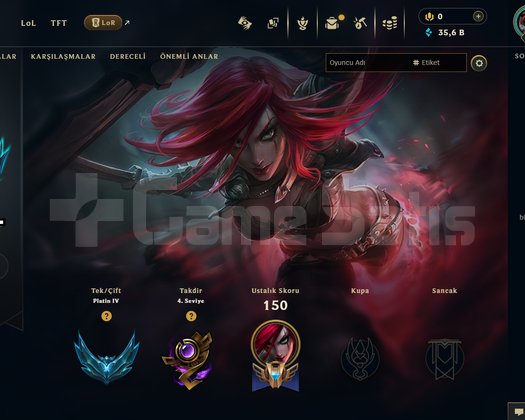 TR Platin 4 | 12 Kostüm - 53 Hero | LoL