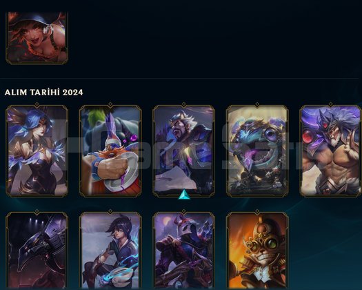 TR Gold 1 | 28 Kostüm - 85 Hero | LoL