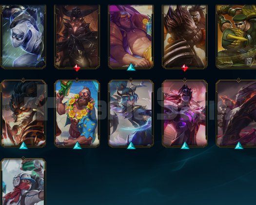 TR Gold 1 | 28 Kostüm - 85 Hero | LoL