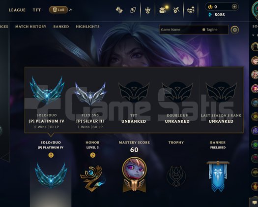 TR Plat 4 2 Win 1 Lose başlamış fresh hesap
