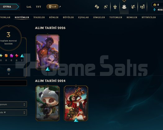 EUW Unranked | 3 Kostüm - 31 Hero | Dereceli Hazır