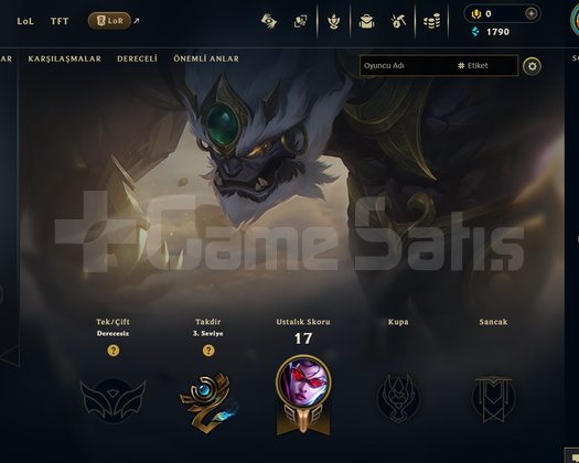 EUW Unranked | 2 Kostüm - 23 Hero | Dereceli Hazır