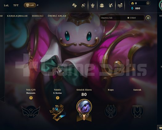 EUW Unranked | 1 Kostüm - 31 Hero | Dereceli Hazır