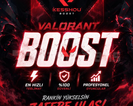 VALORANT BOOST | Hızlı & Güvenli Rank Kasma