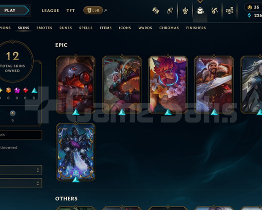 TR Silver 4 | 12 Kostüm - 41 Hero | LoL Hesap