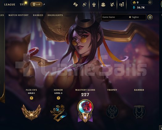 TR Bronze 3 | 7 Kostüm - 36K Mö | LoL Hesap