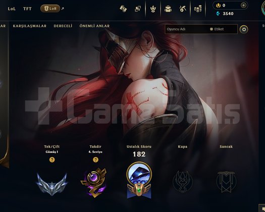 TR Silver 1 | 14 Kostüm - 89 Hero | LoL Hesap