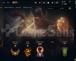 TR Silver 4 | 53 Kostüm - 102 Hero | LoL Hesap