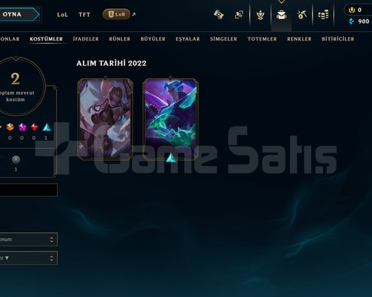 TR Unranked | 2 Kostüm - 28 Hero | LoL Hesap