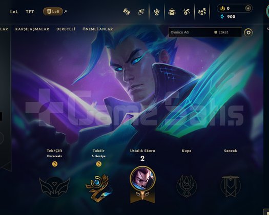TR Unranked | 2 Kostüm - 28 Hero | LoL Hesap