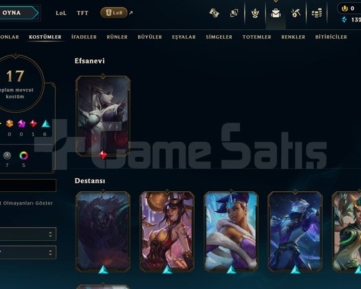 TR Unranked | 17 Kostüm - 33 Hero | Dereceli Hazır