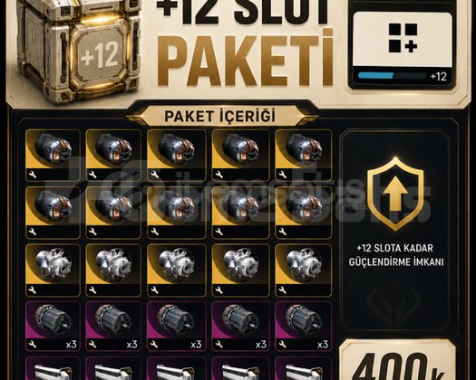 400K LIK ARC İTEMİ TÜCCAR İÇİN