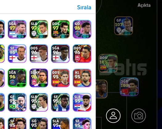 FIRSAT HESAP Meta Bale 109 Hazard 104 Ronaldo