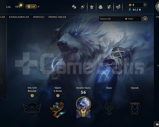 35 SV TR-UNRANKED ELLE KASILMIŞ TEMİZ HESAP