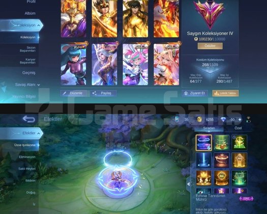 268 Skin Johnson LEGEND Mlbb hesap