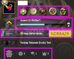 FIRSAT ! FACEİT ! 5 MADALYA 479 WİN 810 SAAT