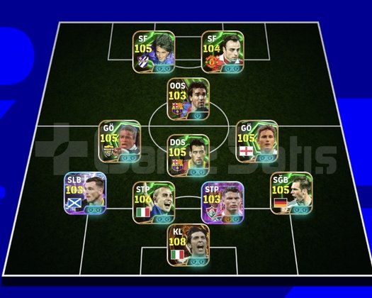KG 3240 2 BOMBACI+DAVİDS+DECO+LAMPARD+BUFFON