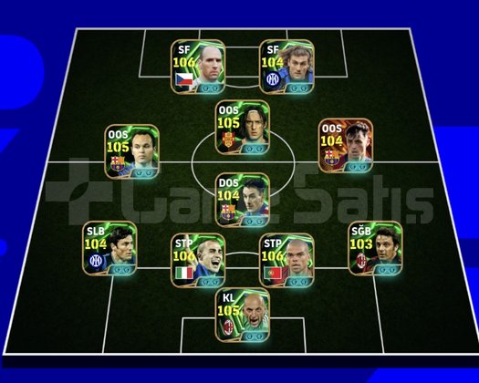 KG 3250 2 BOMBACI+KOLLER+PEDRİ+İNİESTA+PEPE