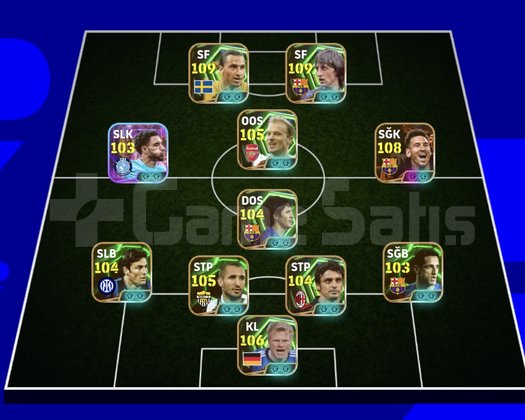 KG 3255 4 BOMBACI+MESSİ+CRUYF+ZLATAN+BERGKAMP