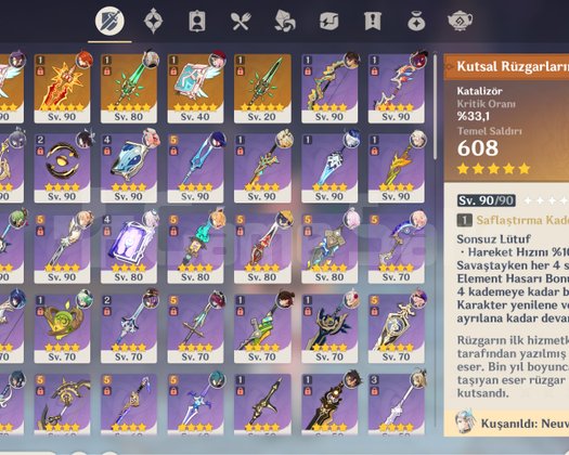 30X5 Eu Maviuka C0R1,YÜksek pity hesap