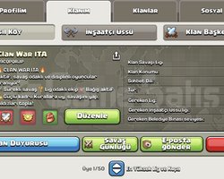 Lvl 16 Kristal Lig 3 Süper günlüklü Klan