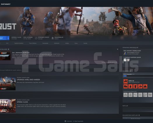 STEAM 15K DEĞERLİ DOLU DOLU HESAP