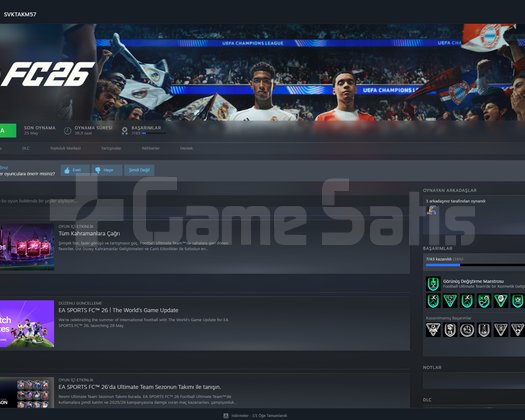 STEAM 15K DEĞERLİ DOLU DOLU HESAP