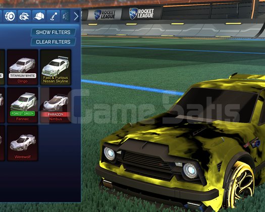 ROCKET LEAGUE DOLU HESAP/EPİC GAMES HESABI DOLU