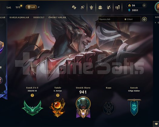 TR | 965 SKİN | UNRANKED