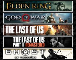 Elden +GOW +TLOU1 +2 +Tsushima